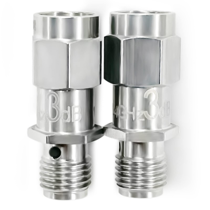 UU TOJOIN 2PCS RF Coaxial Attenuator 12.4GHz 3dB 2W 50Ohm