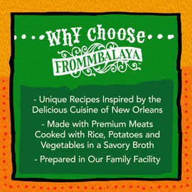 Fromm Frommbalaya Pork, Vegetable, & Rice Stew Dog Food - Premium Wet Dog Food - Pork Recipe - Case of 12 Cans