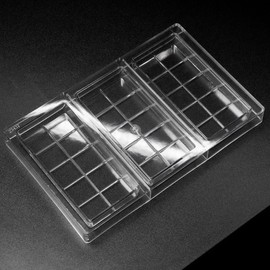 200mL 10pc Dubai Chocolate Bar - 1 Mold - 3 Cavities - 23437 Makes 3 Dubai Pistachio Bars