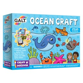 Galt Toys, Create and Discover - Ocean Craft, Craft Kits for Kids, Ages 5 Years Plus