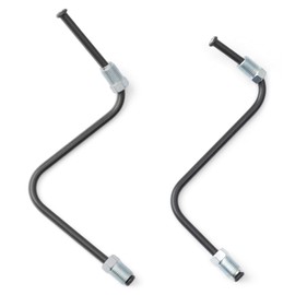 Lisnhlin Front Left & Right Brake Tube Caliper Flex Hose Replacement for Toyota Tacoma 2005 2006 2007 2008 2009 2010 2011 Replace Part 47318-04110 47317-04050