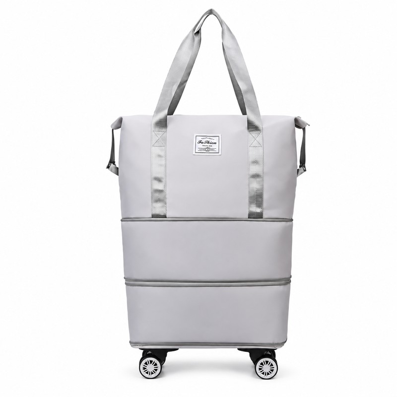 Rolling Travel Storage Bag for Trips – Foldable Adjustable Design
