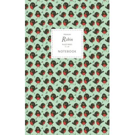Robin Notebook - Ruled Pages - 5x8 - Premium (Green)