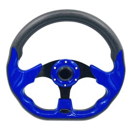 Spaorcco Golf Cart Steering Wheel for EZGO RXV & TXT, Club Car DS and Club Car Precedent EZGO Yamaha Golf Car Accessories