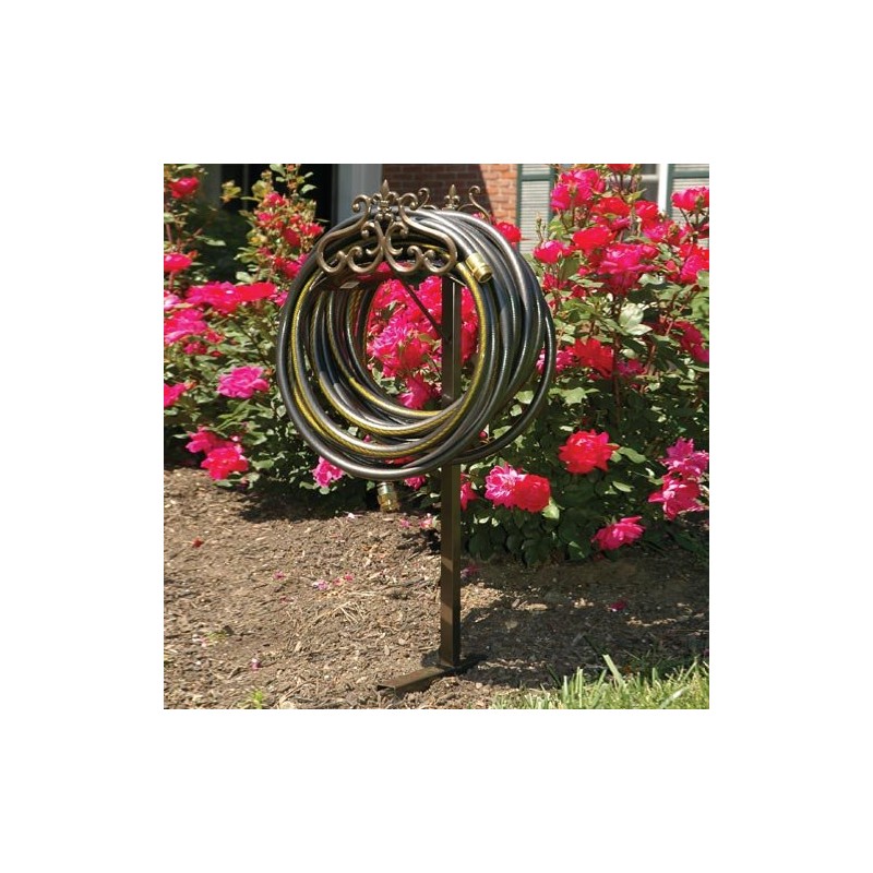 Liberty Garden Decorative Mediterranean Hose Butler Stand