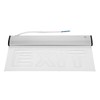 AC220V 3W LED PMMA 350x180mm/13.78x7.09in Emergency Exit Safety Indicator Light