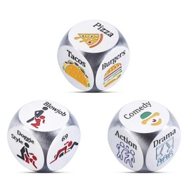 Birthday Gifts for Women, Easter Gifts for Adults, Bridal Shower Gifts Decision Dice for Adults - Stocking Stuffers for Couples & Families - Date Night Dice Gifts & Birthday Gifts - 11th Anniversary