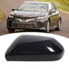 Side Mirror Cover Cap Black UV Resistant Rearview Mirror Cover