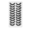 False Eyelashes Natural Voluminous Fluffy Eyelash Wispy Daily Look, 10mm/20mm,