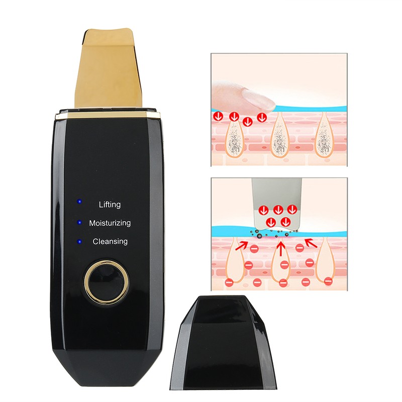 Ultrasonic Skin Scrubber Blackhead Removal Face Cleaning Skin Rejuvenation Machine