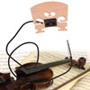 Wooden 4/4 Violin Bridge with Internally Mounted Piezo Pickup High