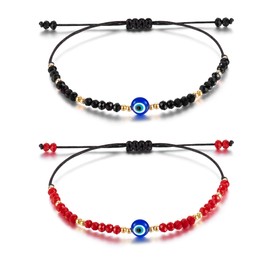 Tarsus Nazar Amulet Mal De Ojo Bracelet Blue Bad Eye Protection for Women Men Teen