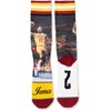 Stance King James Crew Calcetines para hombre, Amarillo, Sock Size:10-13/Shoe