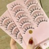 Beary Lashes | Nautural/Dramatic False Eyelashes, Pack of 10, No.9