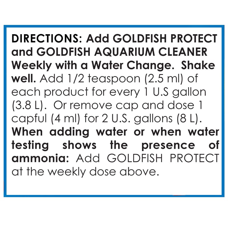 API GOLDFISH CARE PACK Aquarium Water Conditioner 1.25-Ounce Bottle