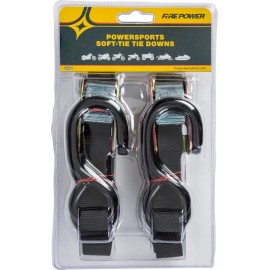 WPS 29-1005 FIRE POWER 1" TIE-DOWN BLACK W/SOFT TIE 2/PK 21262 SOFT