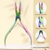 NEWISHTOOL Hair Extension Tool Kit, Micro Links Beading Pliers, Loop