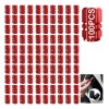 Generic 100pzs Tapones Para Llantas Aluminio Valvula Cubre Auto Moto