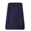 Semi-Double Fitted Sheet, One-Touch Sheet, Navy, Solid, Washable, Dust Mite