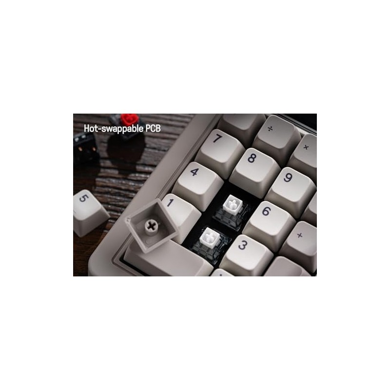 8Bitdo Numpad mecánico retro de 18 teclas, compatible con PC