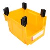 Garage Organizer Bin 377x213x178mm Thickened Slant Mouth Vertical and Back