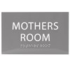 ADA CENTRAL SIGNS - 6" X4" Mothers Room Sign -