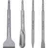 Monkey King Bar Chisel Set,4-Pcs SDS Plus Chisel Bits Set，1