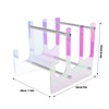 Keyboard Display Stand 3 Tier Colorful Acrylic Mechanical Keyboard Holder