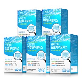 One day well-being Superfree Probiotics Lactobacillus for the Whole Family 2g / 슈퍼프리 프로바이오틱스 온가족 유산균 2g x 30포 5개월분(5개) 여성 피부 킹프리미엄프로바이오틱스 설날 명절 설 선물세트
