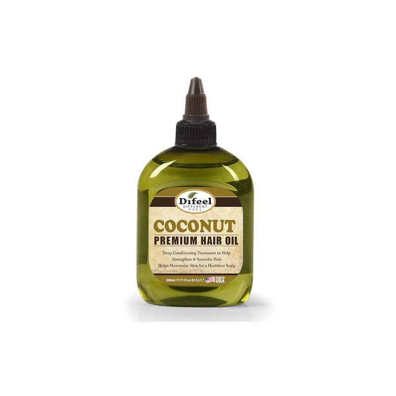 Difeel Premium 99% Natural Deep Conditioning Aceite de coco para