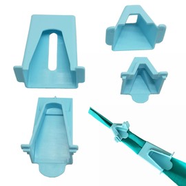 HONEYSEW Jelly Roll Fabric Tube Maker Rugs Bias Tape Makers for Sewing Quilting DIY (2 Sets Jelly Roll Fabric Tube Maker)