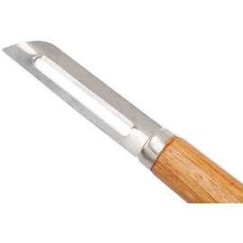 Potato Peeler,Vegetable Peeler, Wooden Handle Rotary Peeler for Potatoes Carrots Apples Pears