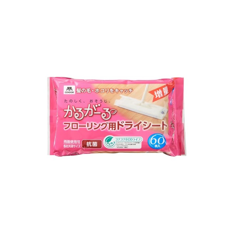 Yamazaki Sangyo 201266 Floor Wiper Dry Sheet, Large Capacity, 60