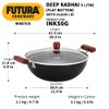 Hawkins Futura 5 Litre Deep Kadhai, Non Stick Kadai with