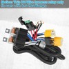 Gebildet 1 x 12 V H4 Wiring Harness Relay, Halogen