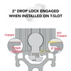 8020, 3395, 10 Series 10-32 Standard Anchor Fasteners Hardware Aluminum