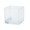 FOYER 2300090 Unbreakable Flower Base Polycarbonate, Stylish, Height 3.9 inches