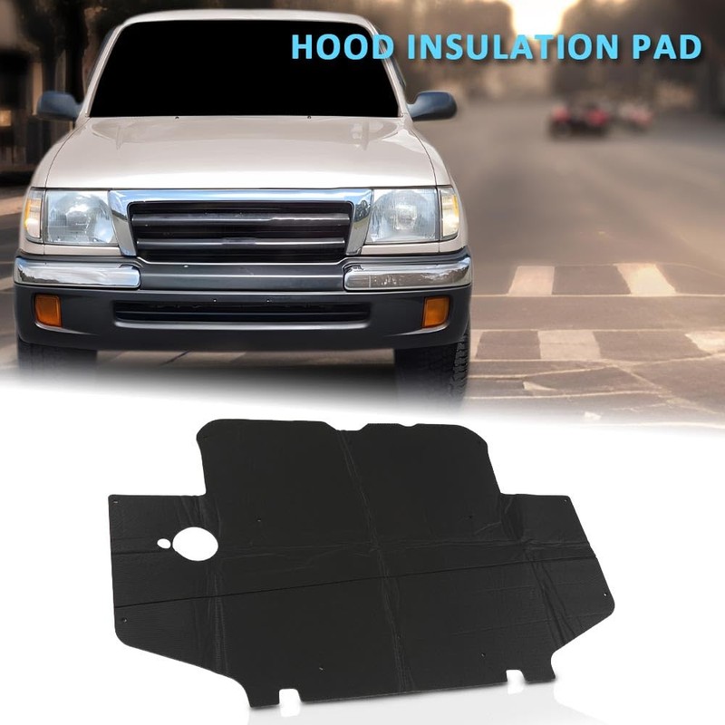 CHEDA Hood Insulation Compatible with Toyota Tacoma 1995-2000 with Clips