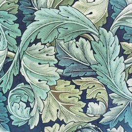 Orenco Originals William Morris Blue Green Acanthus Vine Counted Cross Stitch Patterns