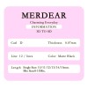 Extensiones De Pestañas Merrdear U Shaped 4d Uu Mix 8-15