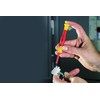 C.K T4897 VDE Precision Screwdriver, Red/Yellow/Black, Set of 7 Piece