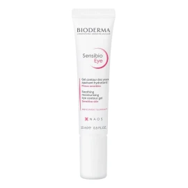 Bioderma Sensibio Gel Contorno de Ojos, Hidrata y Descongestiona, 15 ml
