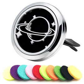 30mm Car Diffuser Vent Clip Aromatherapy Car Essential Oil Diffuser Vent Clips Car Air Fresheners Scents Diffuser Vent Clip (Solar System)