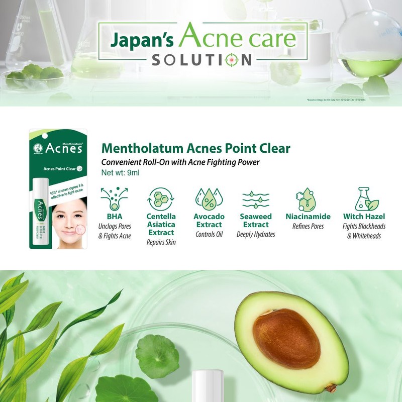 Mentholatum Acnes Point Clear 9ml