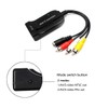 Wiistar HDMI to Male AV CVBS S-Video Converter Adapter HDMI