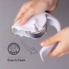 KITCHENDAO 3-in-1 Herb Chopper Mincer Roller Cutter Slicer, Leaf Stripper,