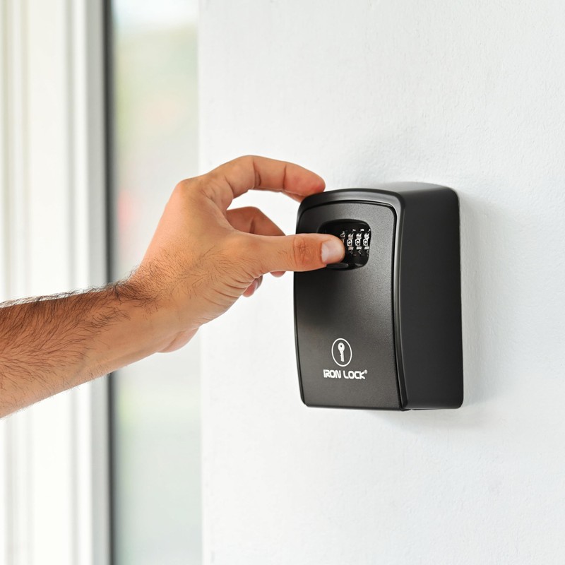 Iron Lock® Key Lock Box XXL Wall Mount – Waterproof