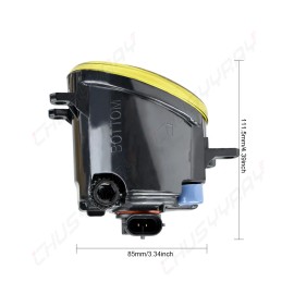 CHUSYYRAY 1 Pair Fog Lights Driving Lamp LED Right & Left Side Car Accessories Replacement