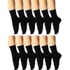 Winterlace Womens Soft Bamboo Rayon Viscose Dress Socks, 6 Pairs