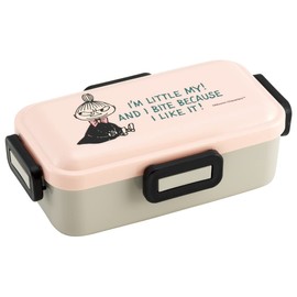 Skater PFLB6AG-A Lunch Box, Little My Pink, 18.9 fl oz (530 ml), Antibacterial, Fluffy, Dome-Shaped Lid, For Women, Made in Japan